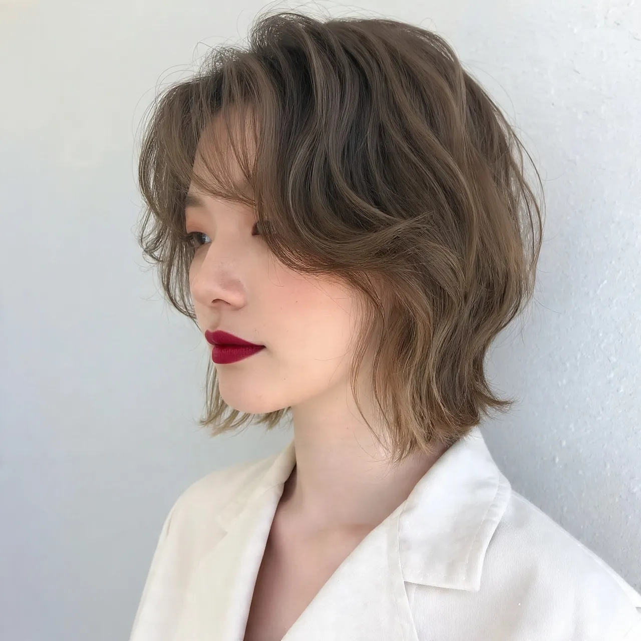 Feathered Medium Shag Hair Ideas