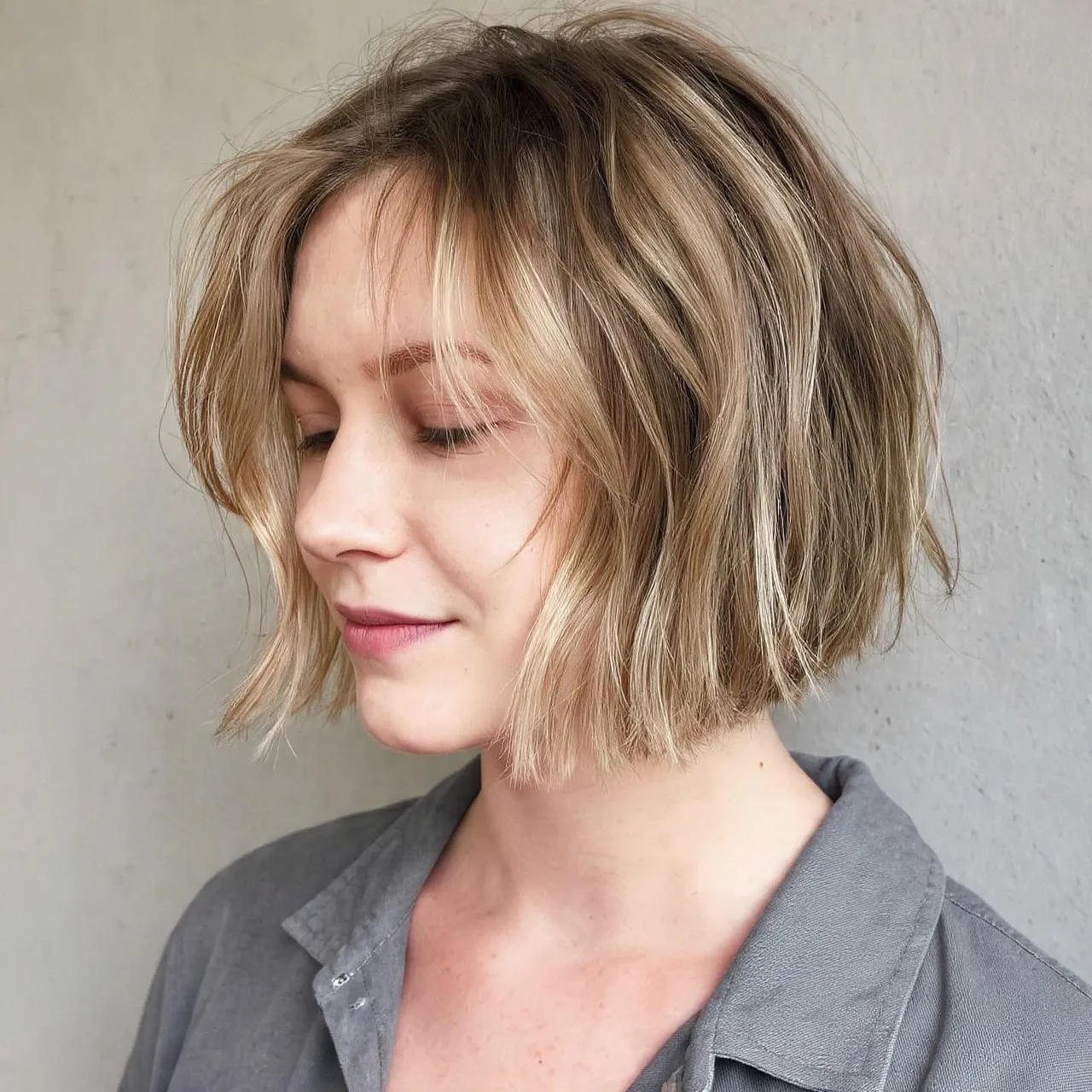 Messy Bob Hairstyles for Fine Hair Ideas