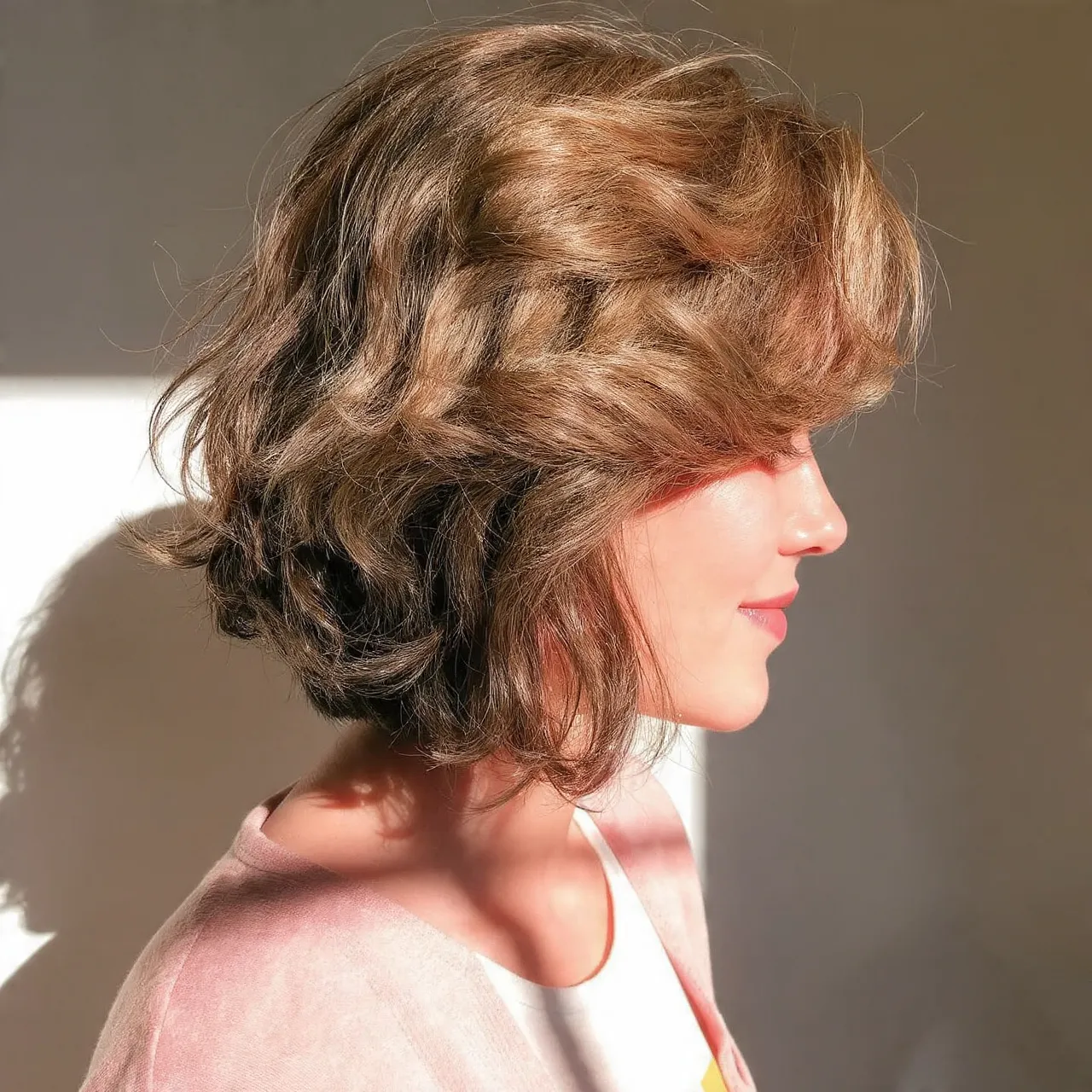 Messy Bob with Natural Movement Ideas