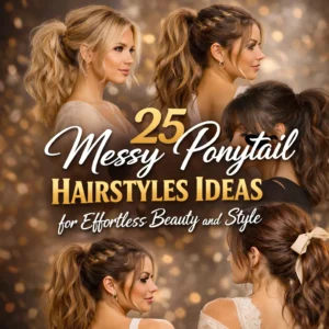Messy Ponytail Hairstyles