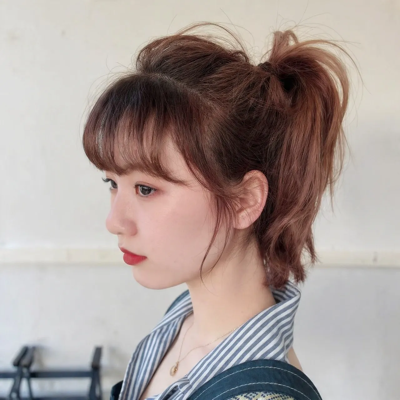 25 Messy Ponytail Hairstyles Ideas for Effortless Beauty and Style 9 Messy Ponytail for Short Hair Ideas