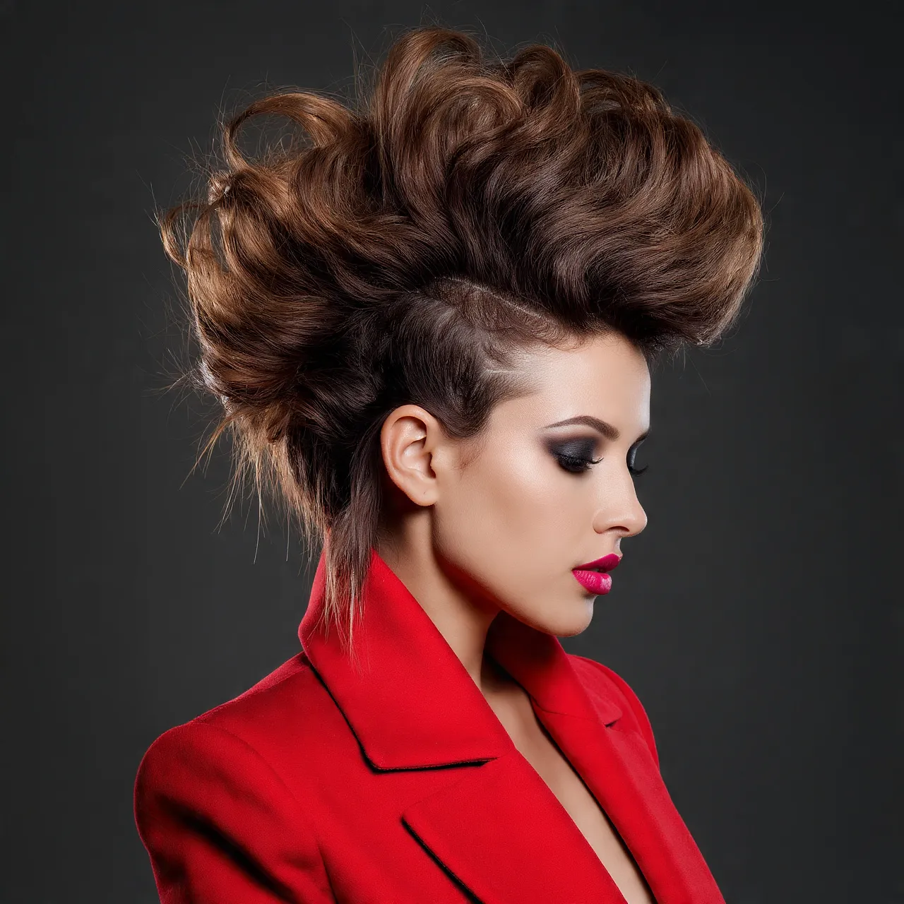 25 Messy Ponytail Hairstyles Ideas for Effortless Beauty and Style 23 Messy Ponytail with Teased Roots Ideas