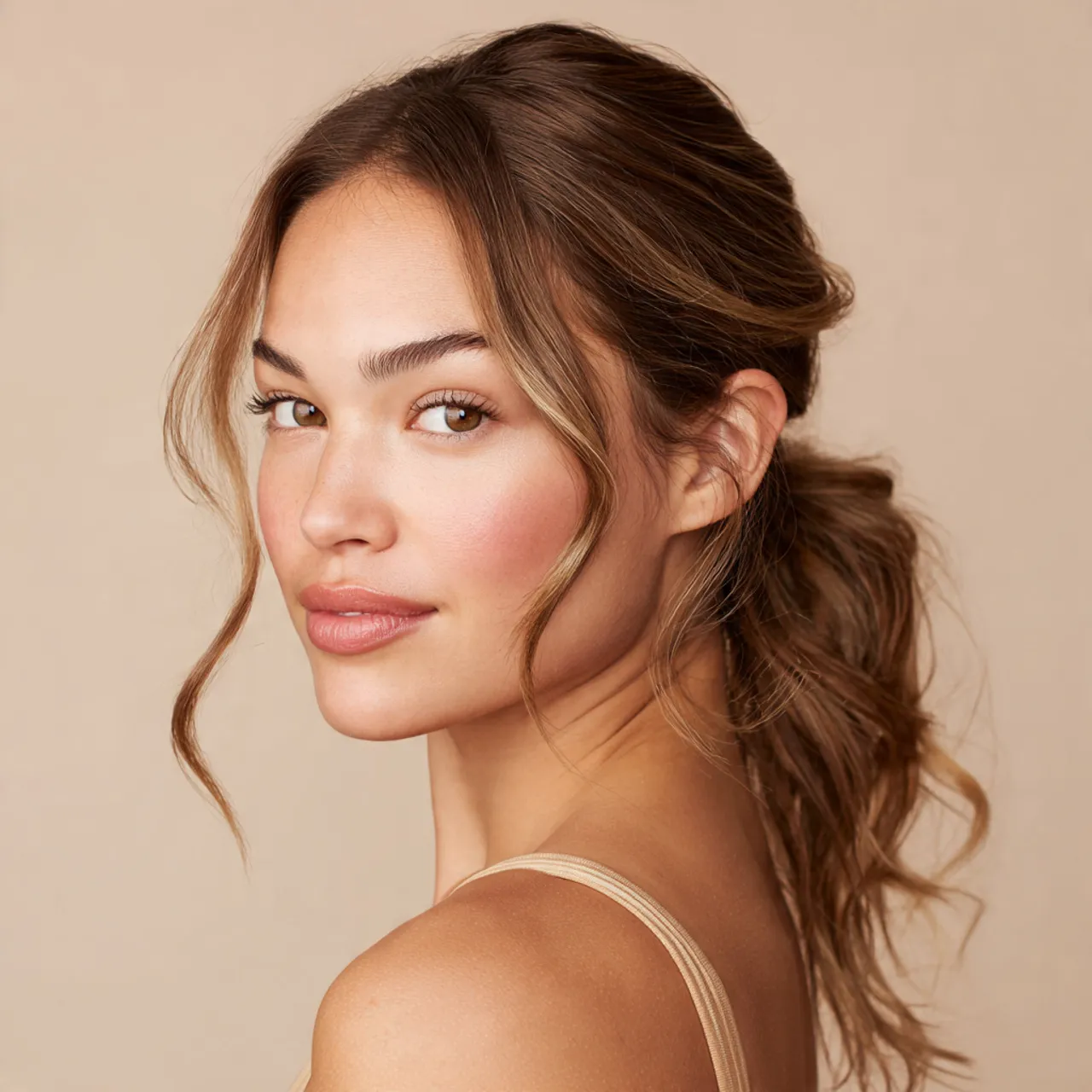 25 Trendy Easy Ponytail Hairstyles Ideas for Every Mood and Occasion 15 Ponytail with Face-Framing Layers Ideas