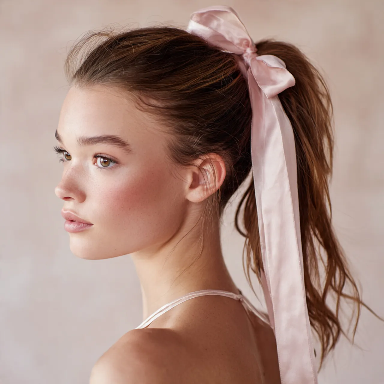 25 Trendy Easy Ponytail Hairstyles Ideas for Every Mood and Occasion 20 Ponytail with Ribbon Ideas