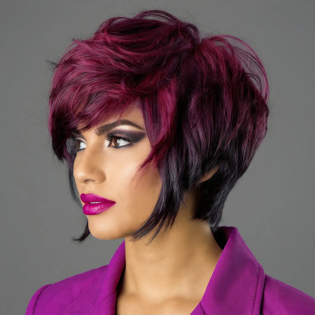 Shaggy Messy Bob with Volume Ideas