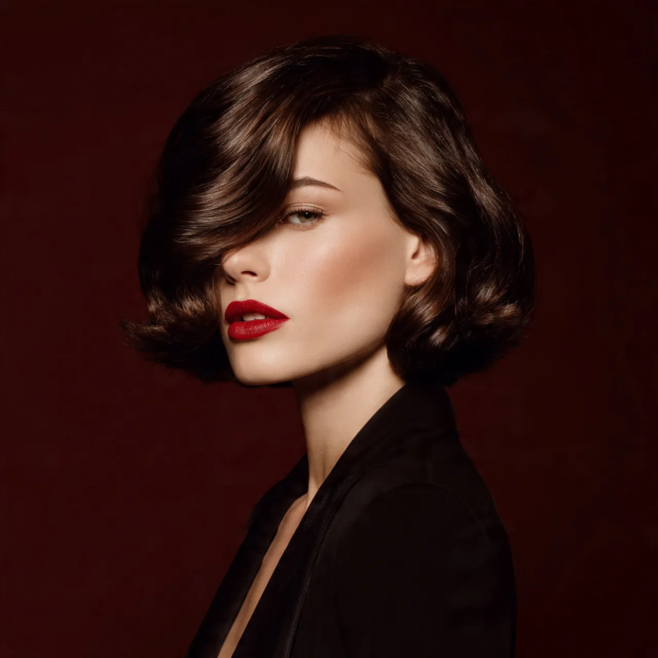 Side-Part Bob Style Ideas