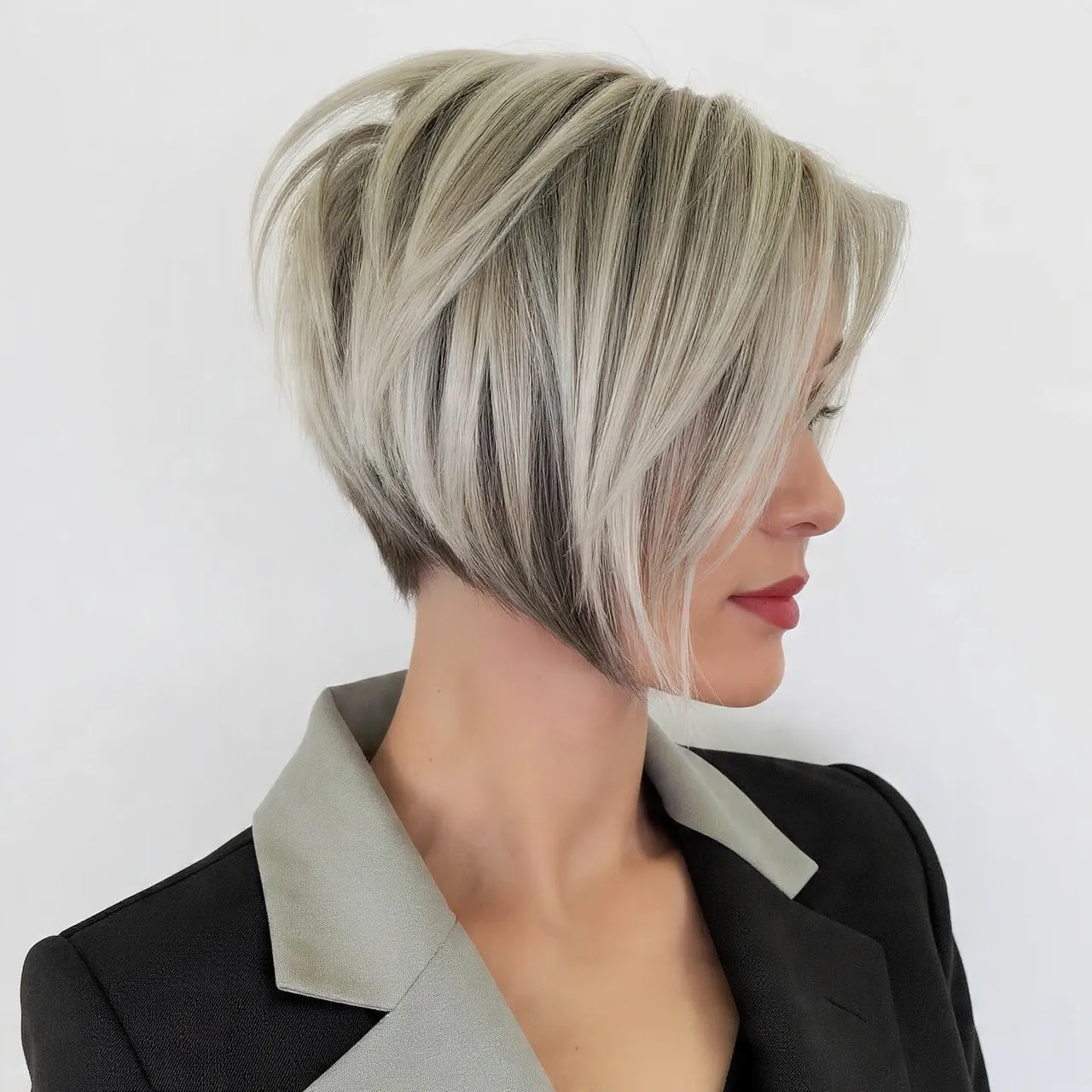 Side-Parted Bob Hairstyles for Fine Hair Ideas