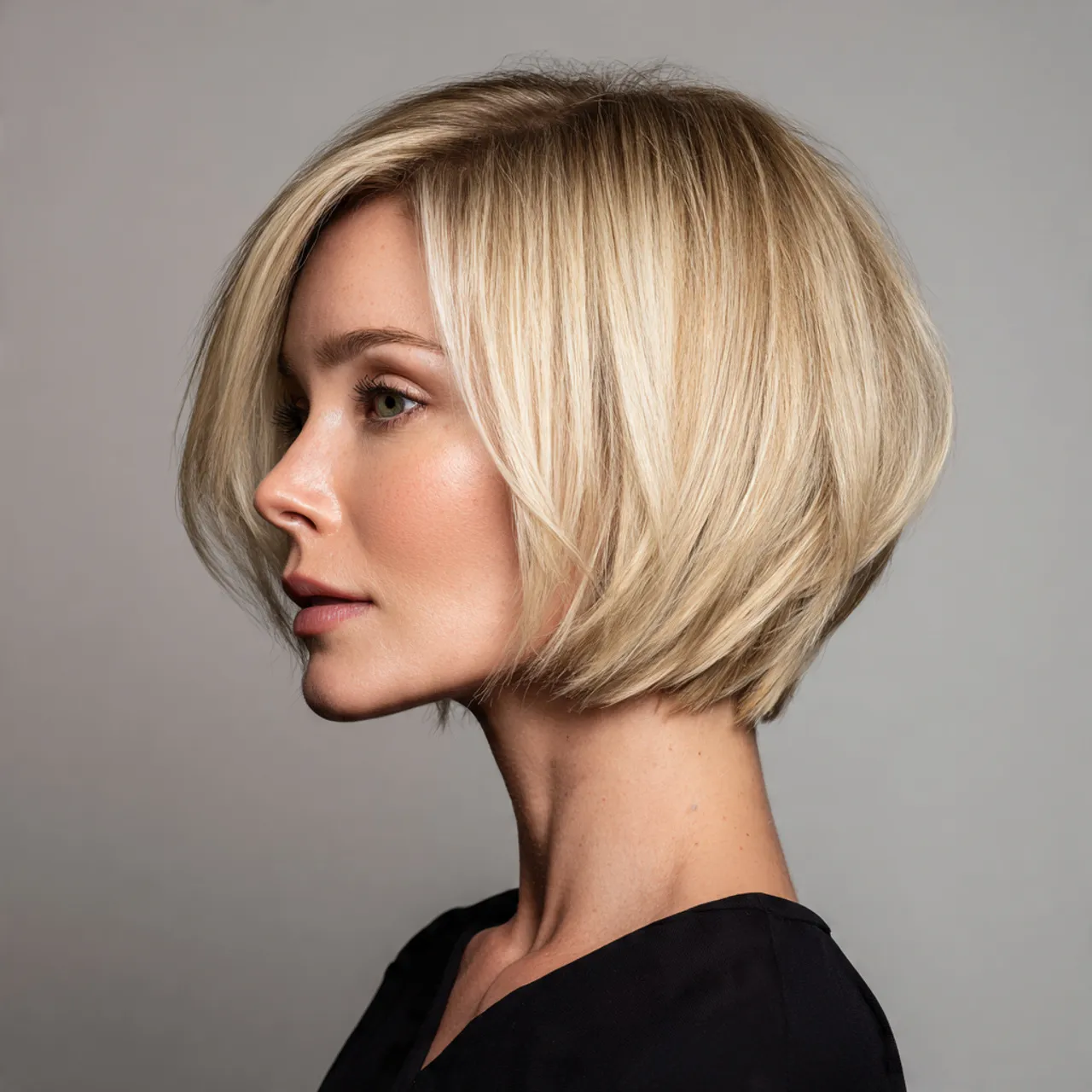 Tapered Bob Hair Ideas
