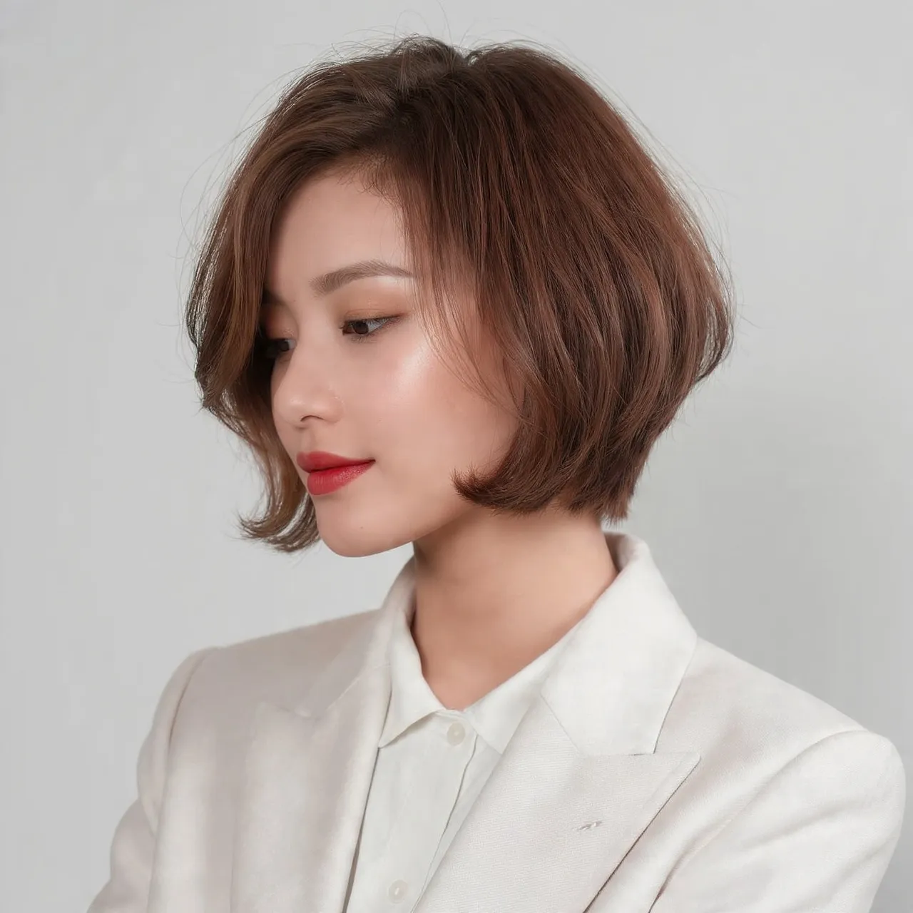Textured Bob with Soft Layers Ideas