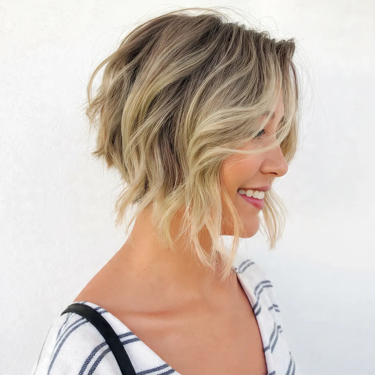 Wavy Messy Bob Ideas