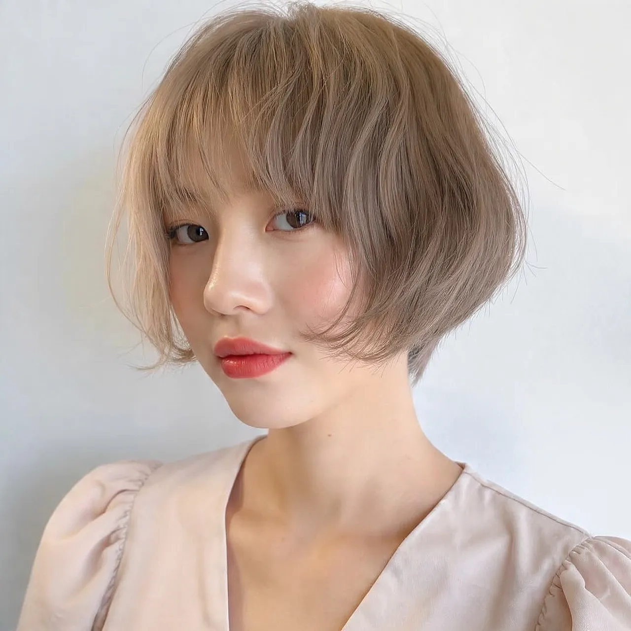 Wispy Bangs Bob Hairstyles for Fine Hair Ideas