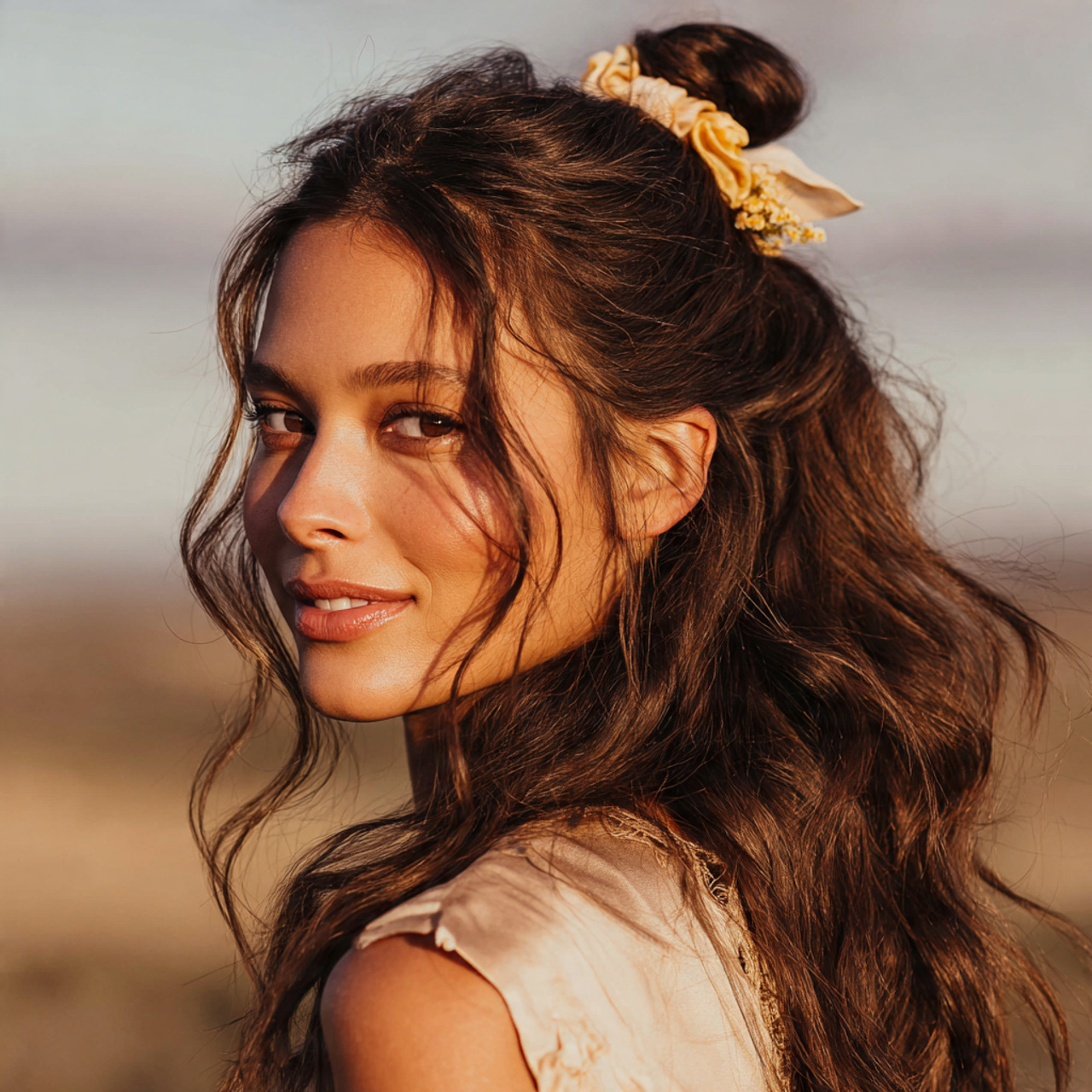 Half-Up Half-Down Hairstyles Ideas