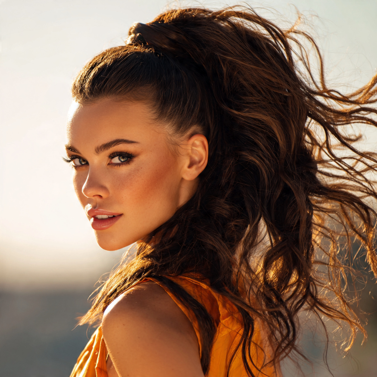 High Ponytail Summer Hairstyles Ideas