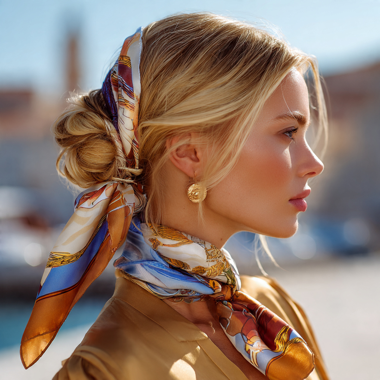 Scarf Hairstyles Ideas